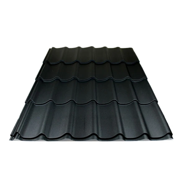 ArcelorMittal Dakpanplaat Luna Mat Zwart - Lengte 105 cm - Afbeelding 1